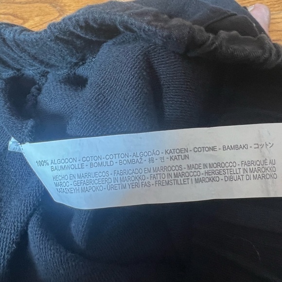 Boy’s Size 12 Black Unisex Joggers, Preloved - Picture 3 of 5